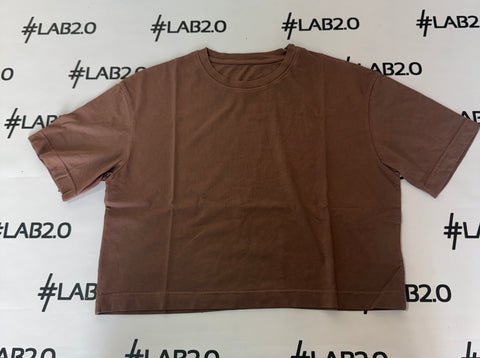 T-shirt Amelia Marrone