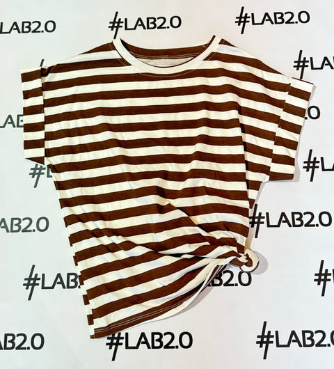 T-shirt Smart Marrone