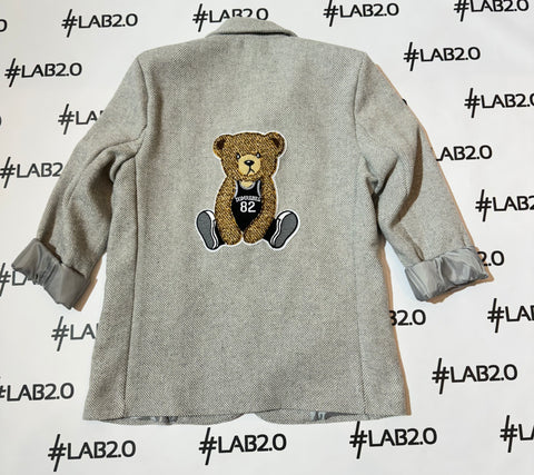 Blazer Bear Grigio Chiaro