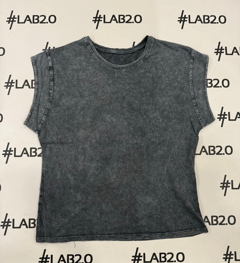 T-shirt delavè