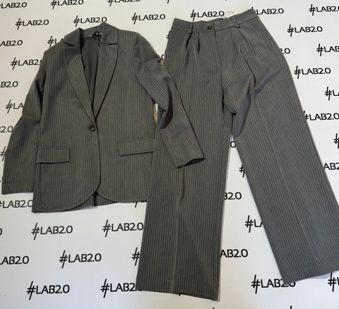 Completo Gessato Lurex