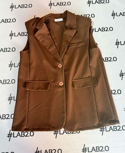 Gilet Dorotea Marrone