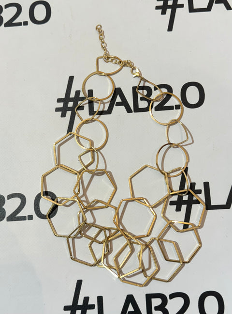 Collana Geometric Oro