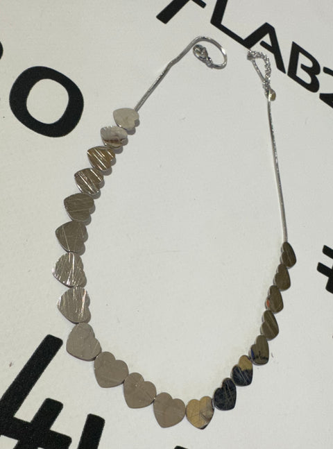 Collana Cuoricini argento
