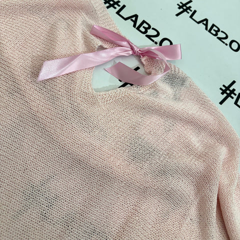 Maglioncino Fiocco Rosa