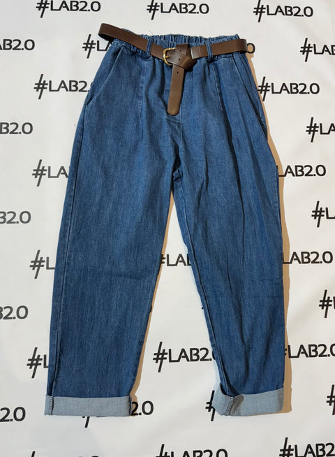 Pantalone Momy jeans