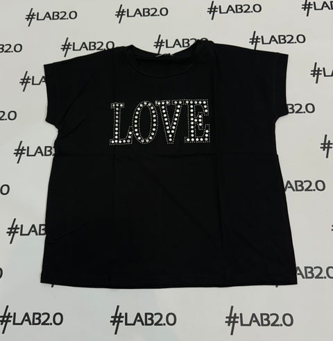 T-Shirt  Daniela Nera Curvy