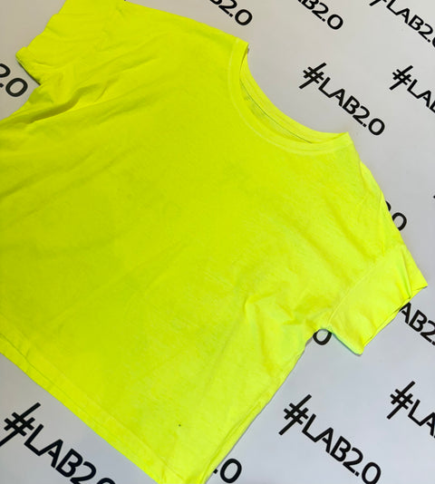 T-shirt Fluo Gialla