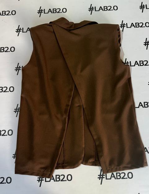 Gilet Dorotea Marrone
