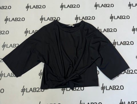 Maglia Nodo Fiocco Nera