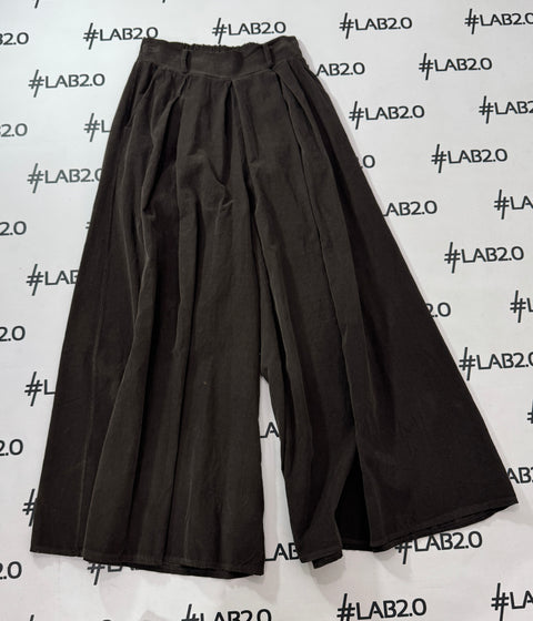 Panta-gonna Laura Velvet Marrone