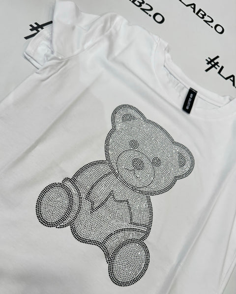 T-shirt Bear White