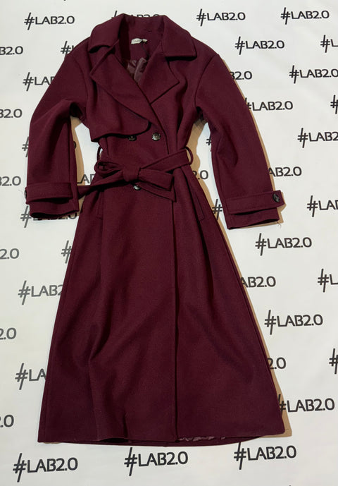 Cappotto Charlotte Bordeaux