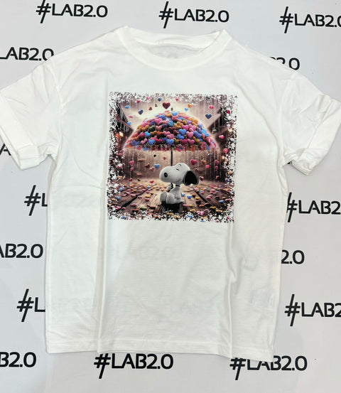 T-shirt Snoopy Rain