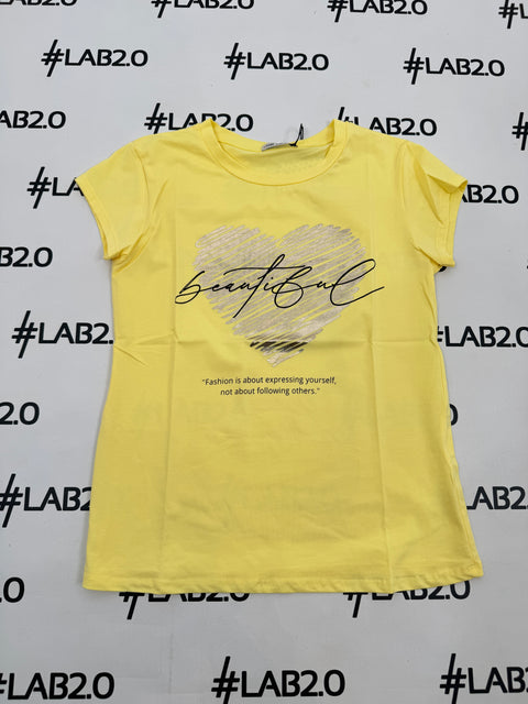 T-Shirt Vallie Giallina