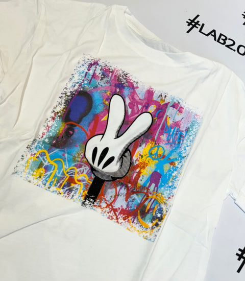 T-shirt Mickey Yeah Bianca