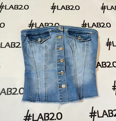 Corpetto Denim