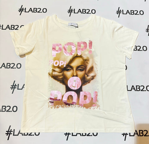 T-Shirt Marilyn Pop