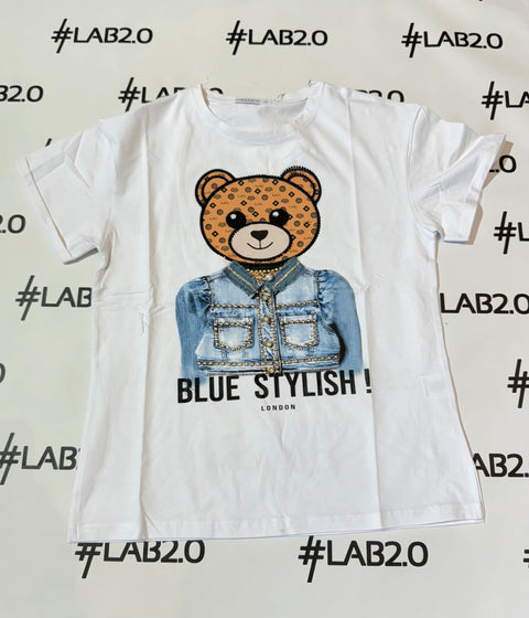 T-shirt Lara bianco