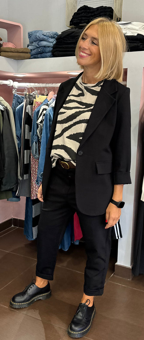 Blazer Moon Nero
