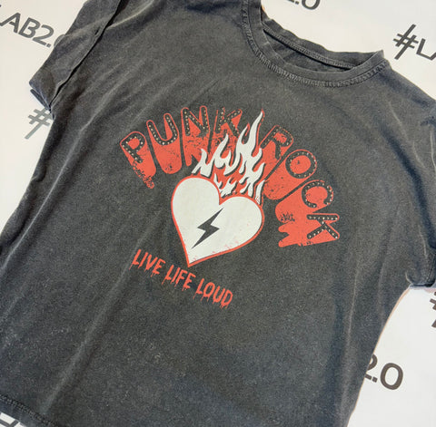 T-Shirt Punk Delavè