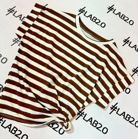 T-shirt Smart Marrone