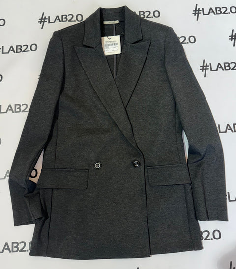 Blazer Top Grigio