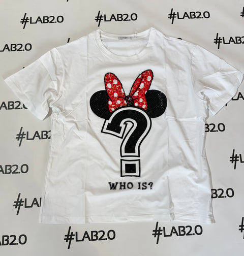 T-shirt Minnie Bianca