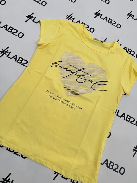 T-Shirt Vallie Giallina