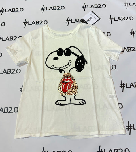 T-shirt Snoopy Stones