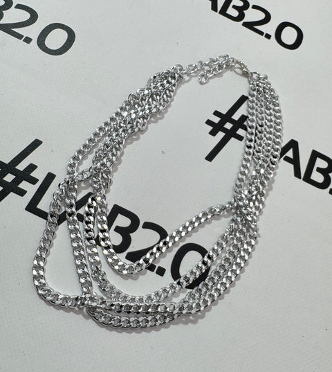Collana Agata Silver