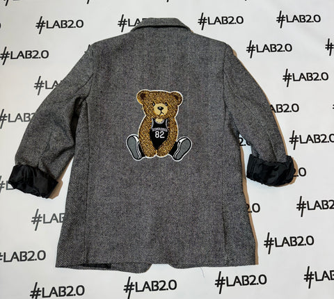Blazer Bear Grigio Scuro