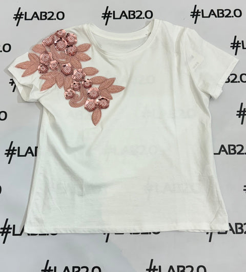 T-shirt Tea Rosa