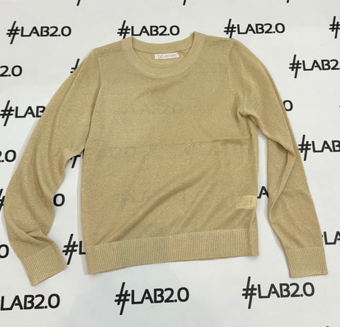 Maglioncino Lurex Oro