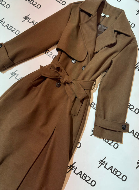 Cappotto Charlotte Marrone