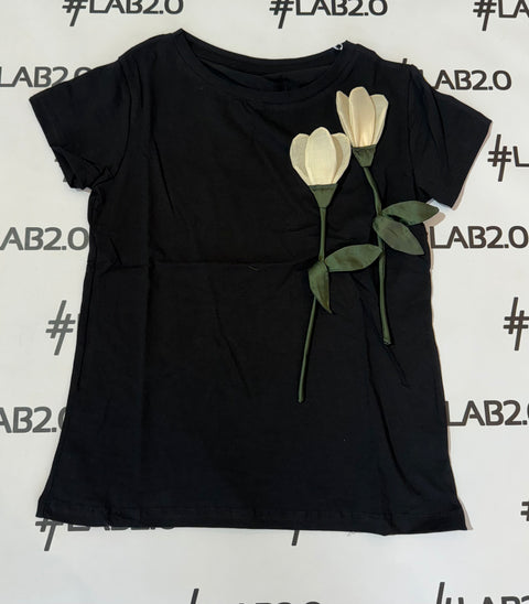 T-shirt Tulipan Nera