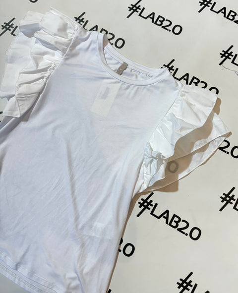 T-shirt Pretty Bianco