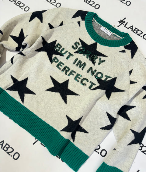 Maglione Stars Bianco