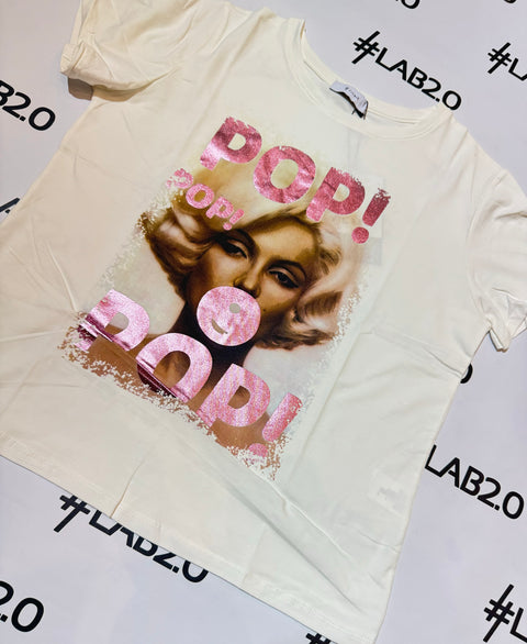 T-Shirt Marilyn Pop