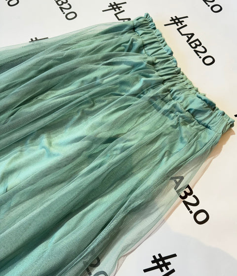 Gonna tulle menta