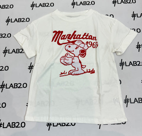 T-shirt Snoopy Baseball