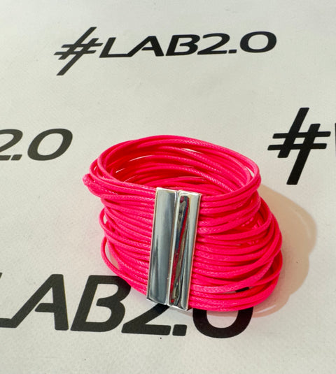 Bracciale Fucsia Fluo