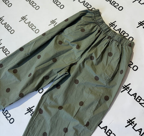 Pantalone Pois Verde