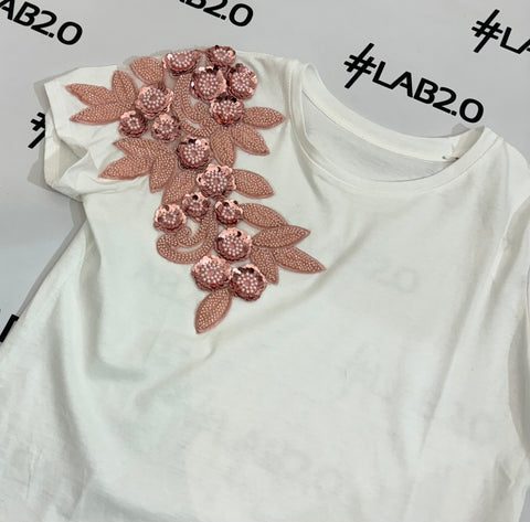 T-shirt Tea Rosa
