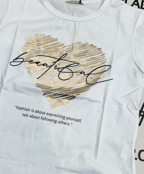 T-Shirt Vallie Bianca