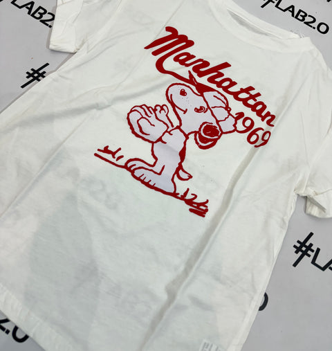 T-shirt Snoopy Baseball