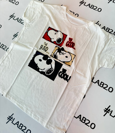 T-shirt Snoopy Good Bianca
