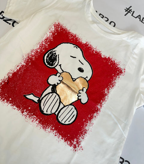 T-shirt Snoopy Red