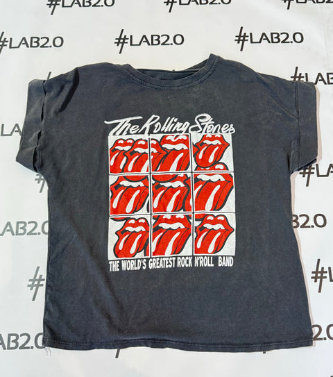 T-Shirt Stones Delavè