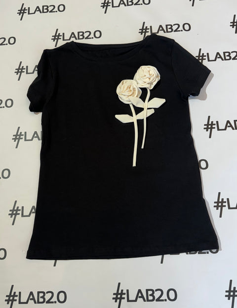 T-shirt Barbara Nera